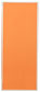 1 paneel - windvaste opvouwbare paravent - terracotta/oranje