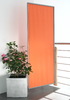 3 panelen - windvaste opvouwbare paravent - terracotta/oranje