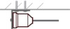 Draadspansysteem voor het fixeren en spannen van een draadeinde - 1 stuk
