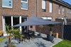 Driehoekig zeil 360 cm - polyester - antraciet