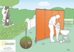 Paravent - Privacy scherm - in de tuin