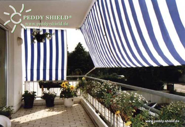 Balkon scherm privacyPeddy › - veranda - terrasoverkapping - zonnezeil